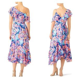 Lilly Pulitzer Mariana Wrap Dress Size MEDIUM